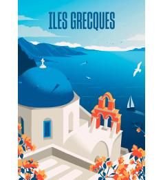 Puzzle Hachette Évasion Iles Grecques 500 pièces