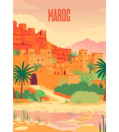 Puzzle Hachette Évasion Maroc 500 pièces