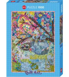 Heye Puzzle Puzzle Quilt Art, paresseux tissé 1000 pièces