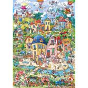 Puzzle Heye Bonjour 1000 Pièces