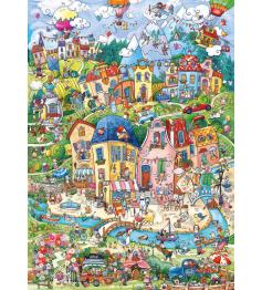 Puzzle Heye Bonjour 1000 Pièces