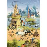 Puzzle Heye Avec Hieronymus Bosch 500 pièces