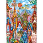 Puzzle Heye Porte Bleue 500 pièces