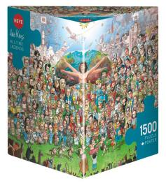 Puzzle Heye Legends of All Time, C.Triangular 1500P