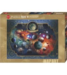 Puzzle Heye Space World 1500 pièces