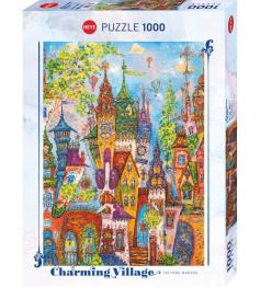 Puzzle Heye Charming Town, Arches rouges 1000 pièces
