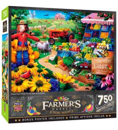 MasterPieces Puzzle Farm Fresh Fruit 750 pièces
