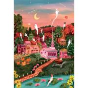 Puzzle Pieces and Peace Halloween Town 1000 pcs