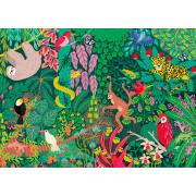 Puzzle Ravensburger Forêt Tropicale Magique 1000 pièces