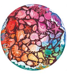 Puzzle Ravensburger Circulaire Coquilles de 500 pièces