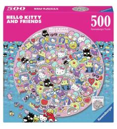 Puzzle Ravensburger Circulaire Hello Kitty de 500 pièces