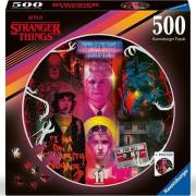 Puzzle Ravensburger Stranger Things circulair de 500 pièces