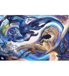 Puzzle Ravensburger dragon jour et nuit 5000 pièces