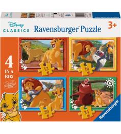 Puzzle Ravensburger The Lion King progressif 12+16+20+24 pcs