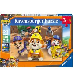 Puzzle Ravensburger Rubble Crew 2x12 pièces