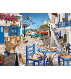 Puzzle Ravensburger Les chats de Mykonos 1500 Pieces