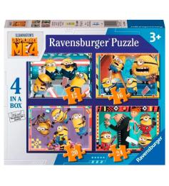 Puzzle Ravensburger Gru progressif 12+16+20+24 pcs