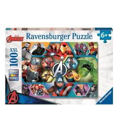 Puzzle Ravensburger Marvel Avengers XXL 100 pièces