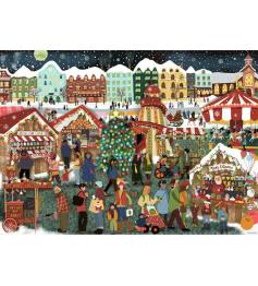 Puzzle Ravensburger Marché de Noël de 1000 pièces