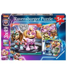 Puzzle Ravensburger Paw Patrol Mighty Movie 3x49 pièces