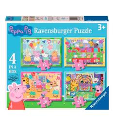 Puzzle Ravensburger Peppa Pig progressif 12+16+20+24 pcs