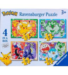 Puzzle Ravensburger Pokemon progressif 12+16+20+24 pcs