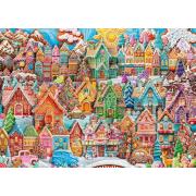 Puzzle Ravensburger Ville de biscuits 1000 Pieces