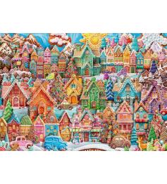 Puzzle Ravensburger Ville de biscuits 1000 Pieces