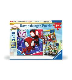 Puzzle Ravensburger Spidey Amazing Friends 3x49 pièces