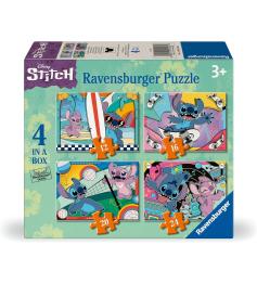 Puzzle Ravensburger Stitch progressif 12+16+20+24 pcs