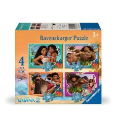 Puzzle Ravensburger Vaiana 2 progressif 12+16+20+24 pcs