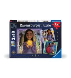 Puzzle Ravensburger Wish de 3x49 pièces