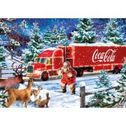 Puzzle Schmidt Camion de Noël Coca Cola de 1000 Pièces