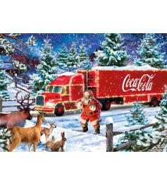 Puzzle Schmidt Camion de Noël Coca Cola de 1000 Pièces