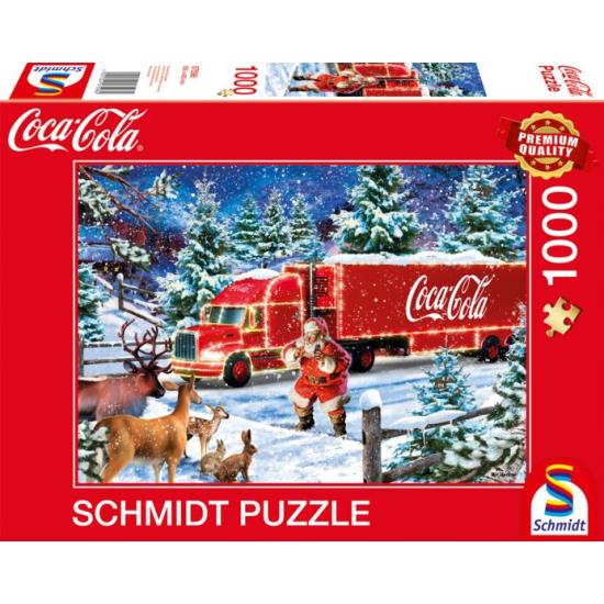 Puzzle 500 pièces - Schmidt Réf 6252590 - Camion Us Truck Neuf Boite  Cellophanée