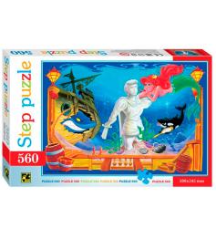 Puzzle Step Puzzle La Petite Sirène 560 pièces