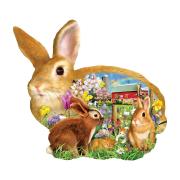 SunsOut Spring Bunnies Puzzle 1000 pièces