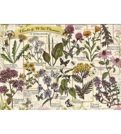 Puzzle Trefl Herbier: Herbes Médicinales de 500 pièces