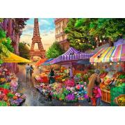 Puzzle Trefl Marché Aux Fleurs, Paris 1000 pièces